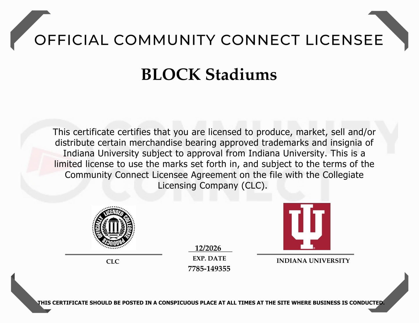 Indiana University Memorial Stadium Mini Replica Building Set
