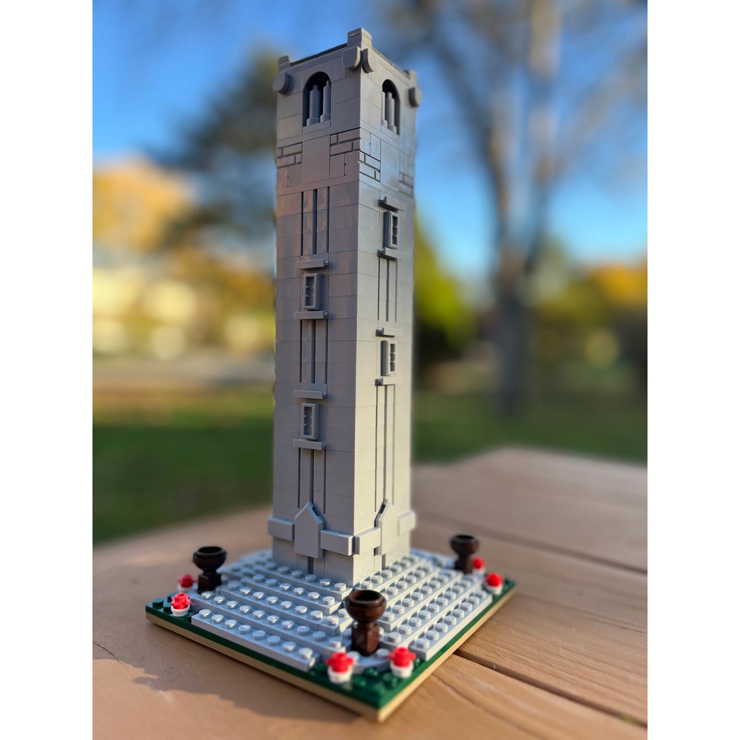 NC State Memorial Belltower Mini Replica Model Building Set