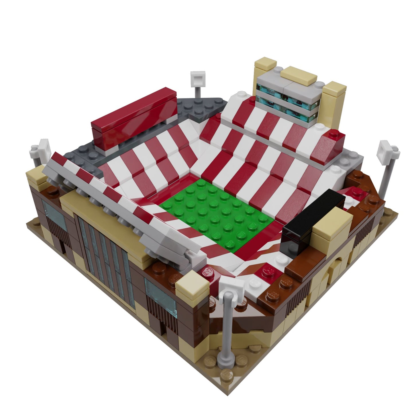 Oklahoma Sooners Gaylord Family Oklahoma Memorial Stadium Mini Replica Model Building Set