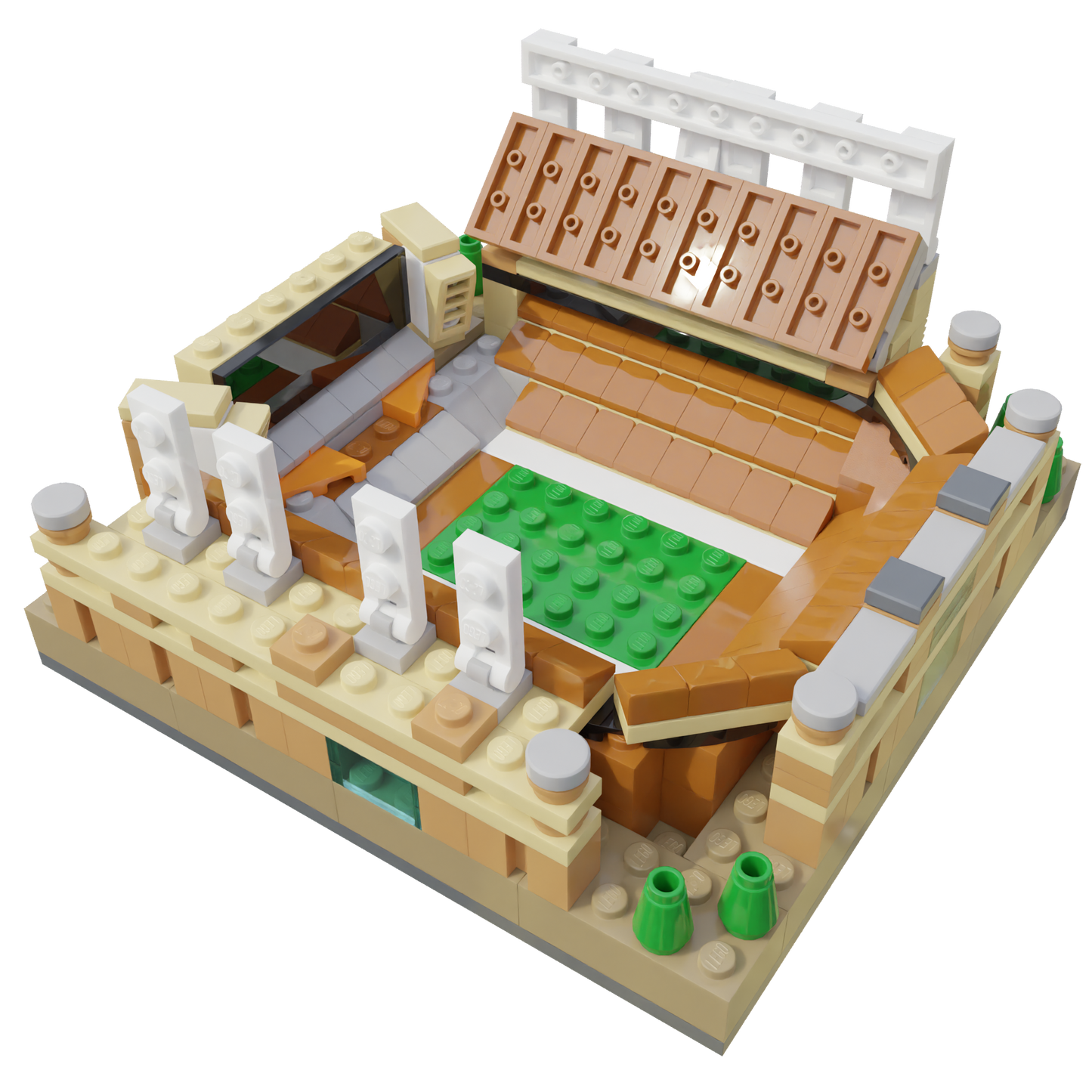 Texas Darrell K Royal–Texas Memorial Stadium Mini Replica Model Building Set