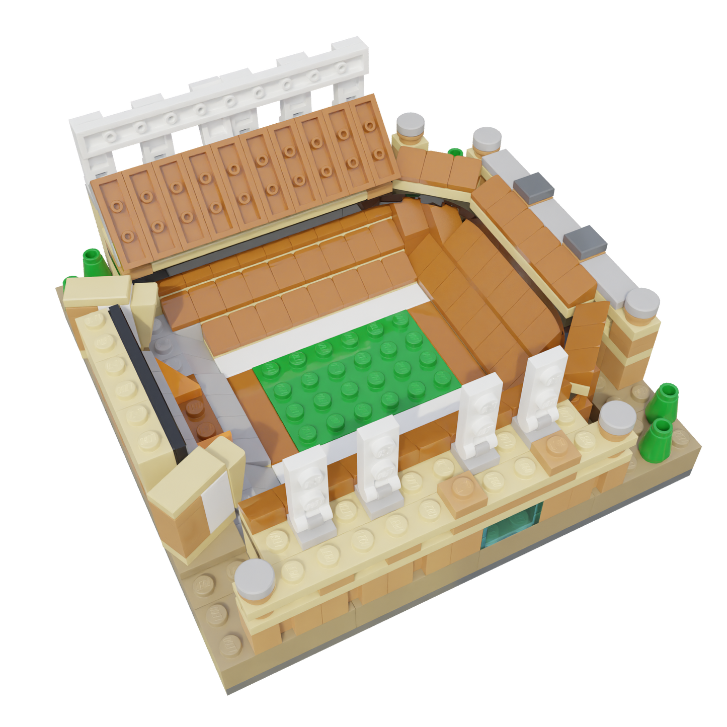 Texas Darrell K Royal–Texas Memorial Stadium Mini Replica Model Building Set