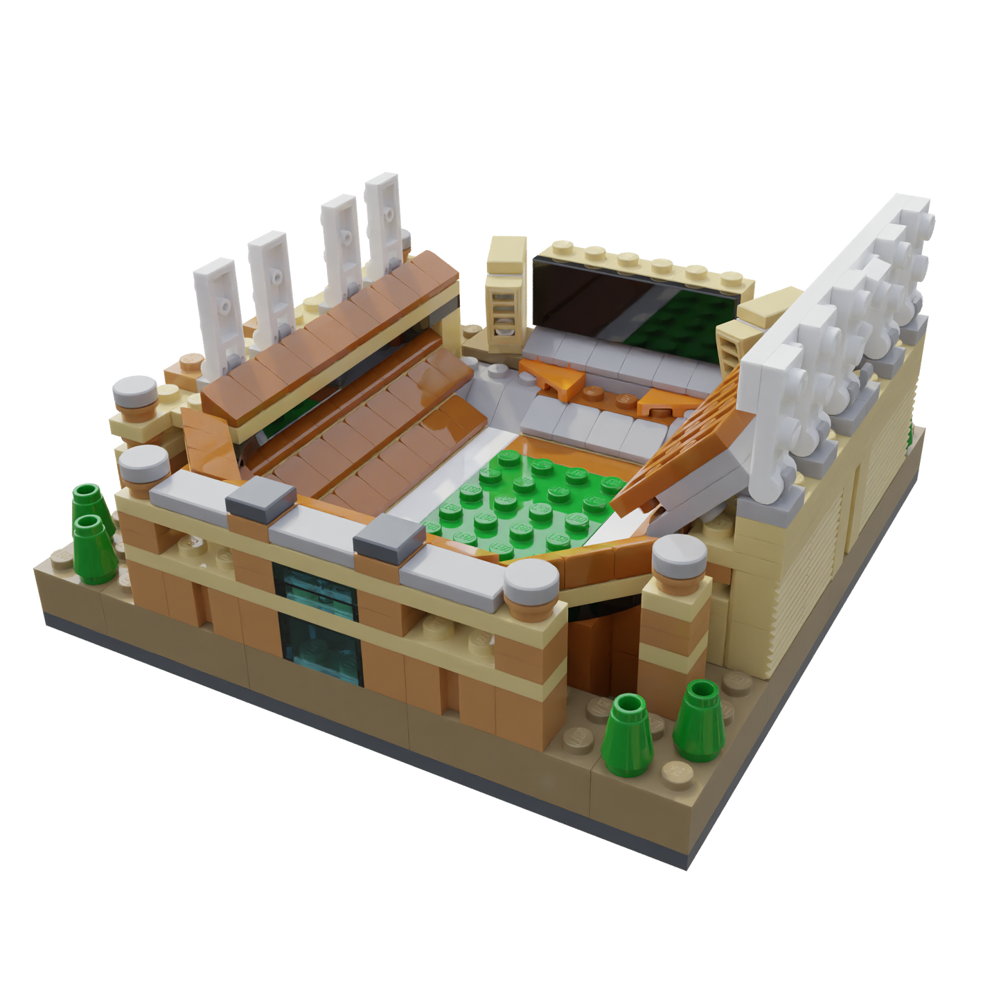 Texas Darrell K Royal–Texas Memorial Stadium Mini Replica Model Building Set