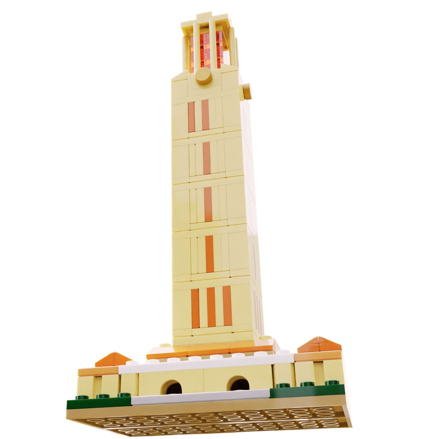 Mini University of Texas UT Tower Replica Model Building Set