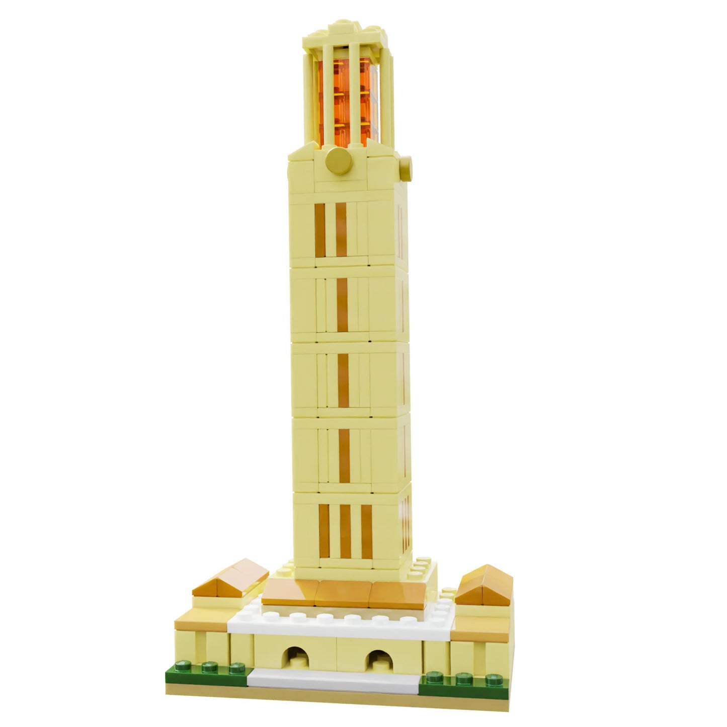 Mini University of Texas UT Tower Replica Model Building Set