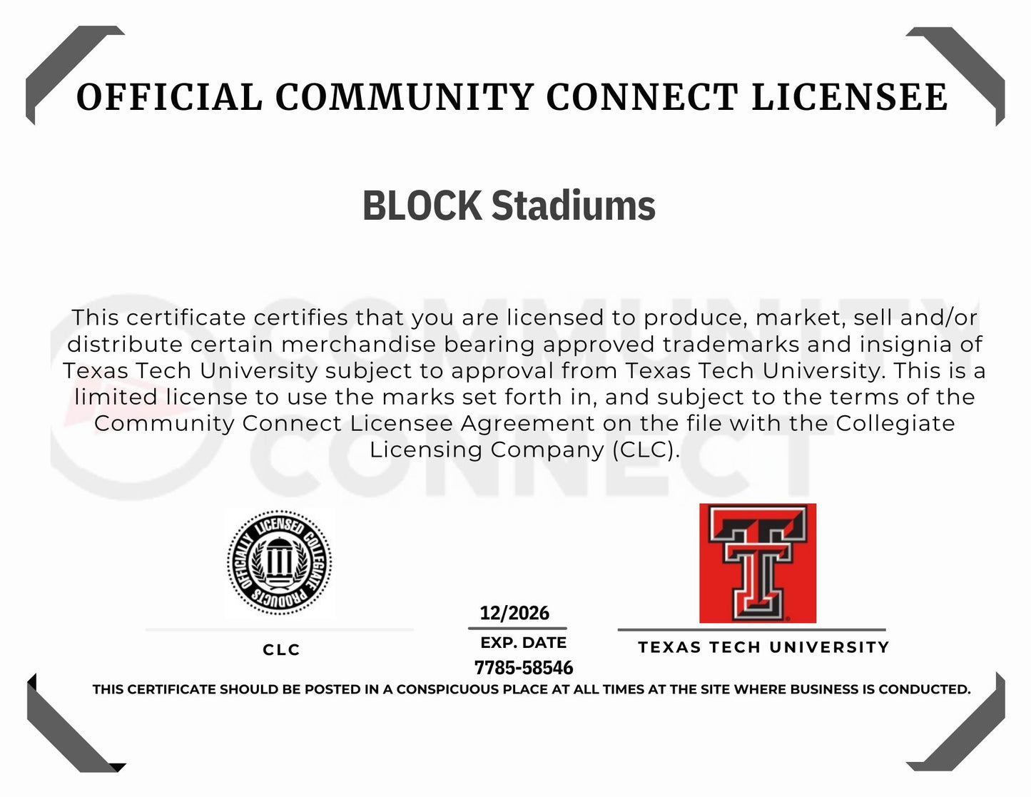 Texas Tech Jones AT&T Stadium Mini Replica Model Building Set