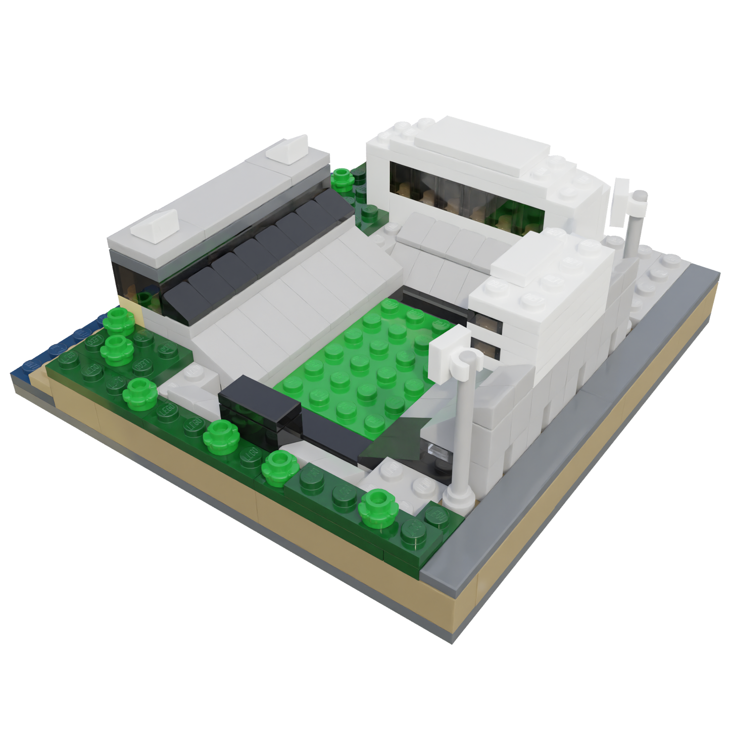 Army West Point Michie Stadium Mini Replica Model Building Set