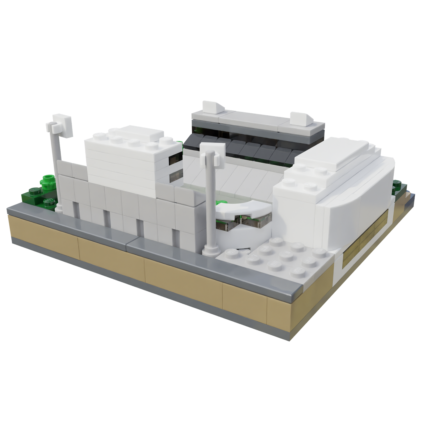 Army West Point Michie Stadium Mini Replica Model Building Set