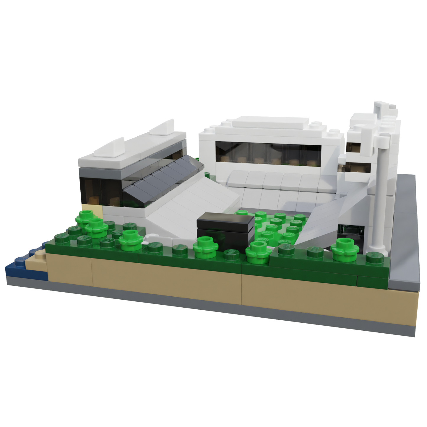 Army West Point Michie Stadium Mini Replica Model Building Set