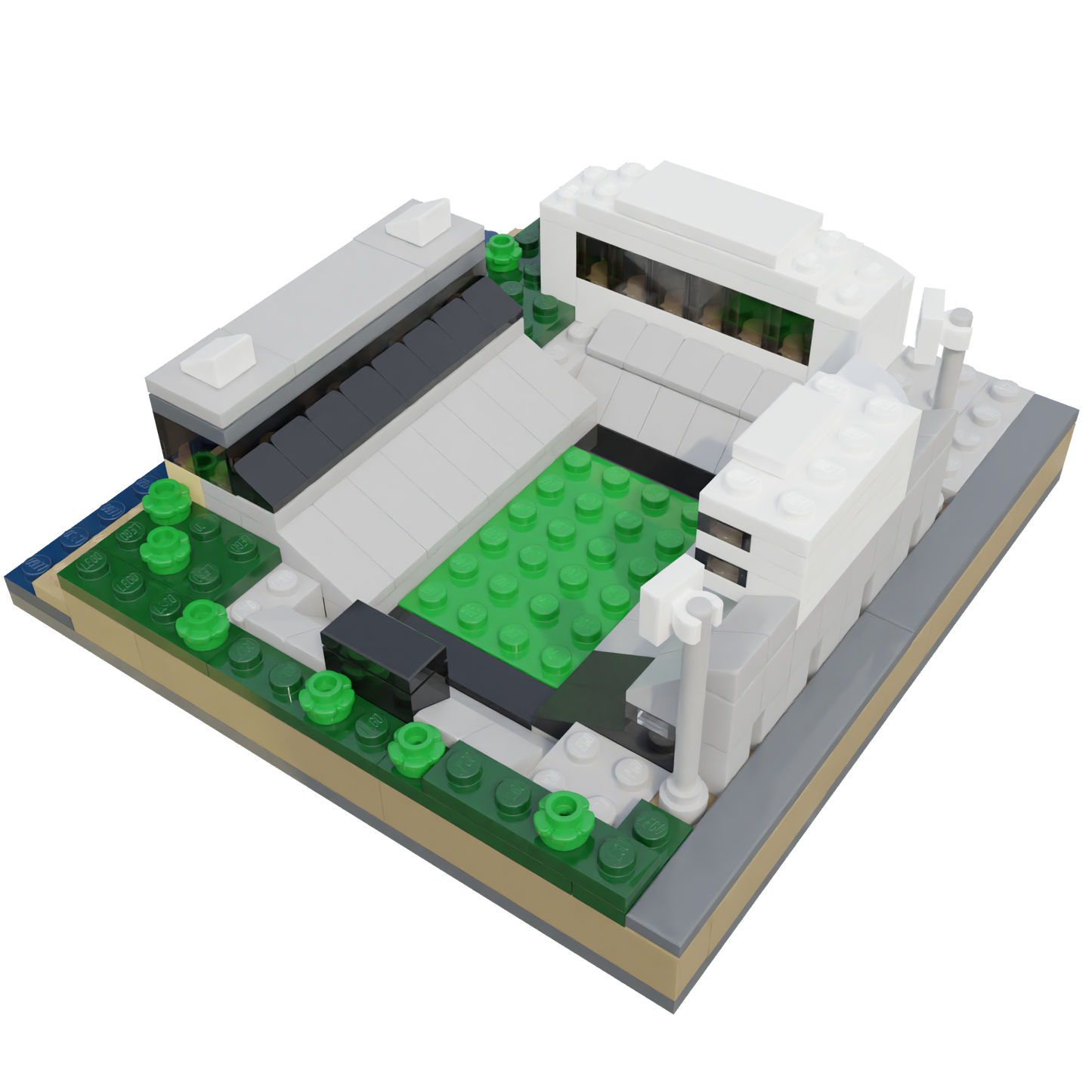 Army West Point Michie Stadium Mini Replica Model Building Set