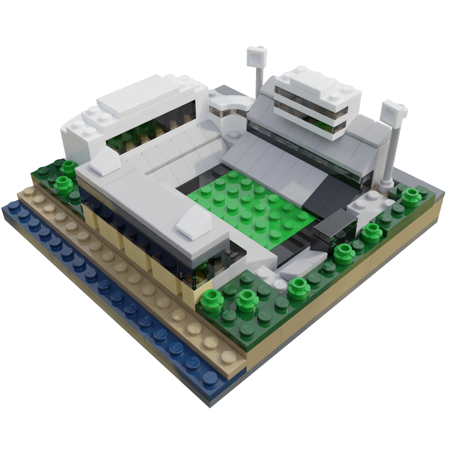 Army West Point Michie Stadium Mini Replica Model Building Set