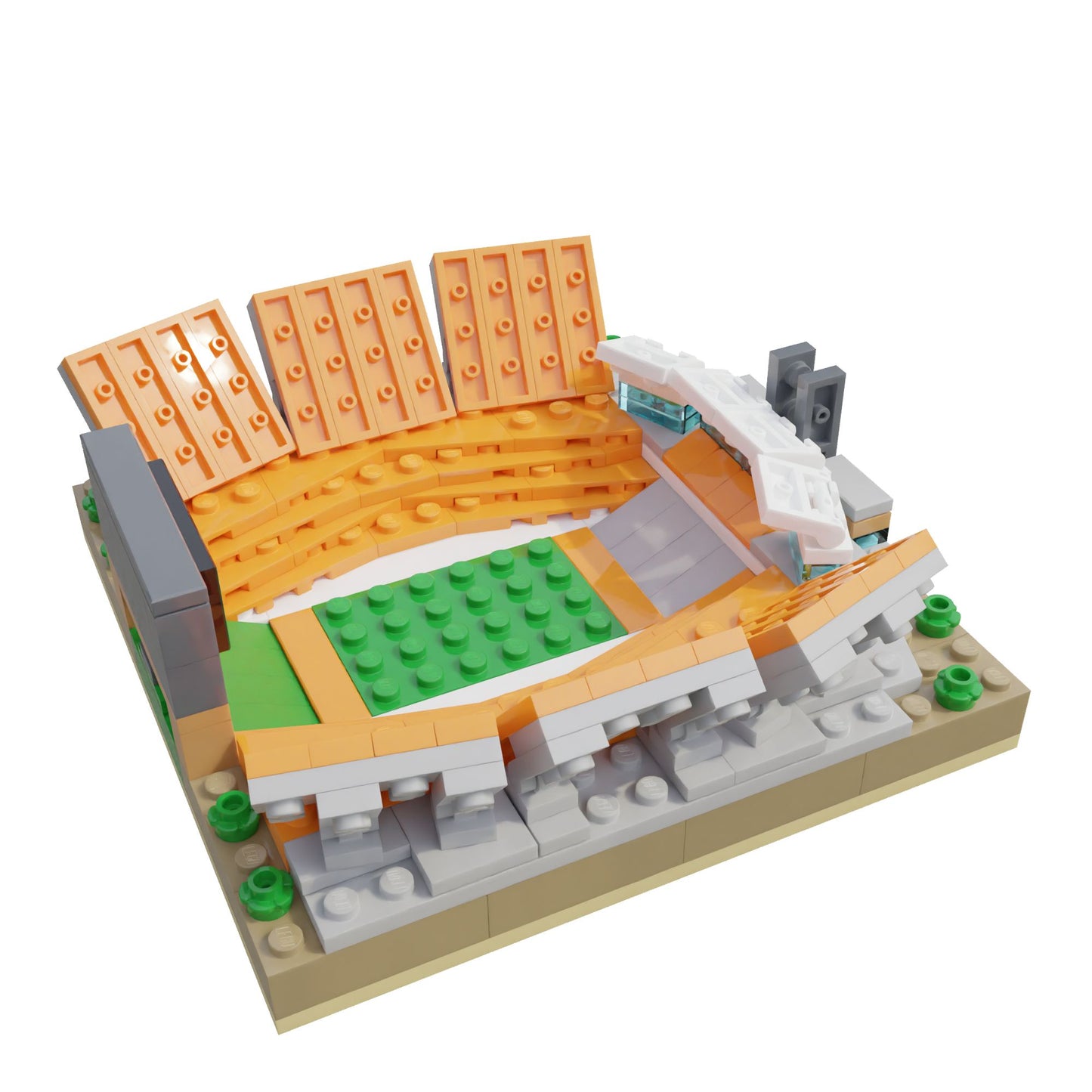 Clemson Memorial Stadium Mini Replica Model Building Set