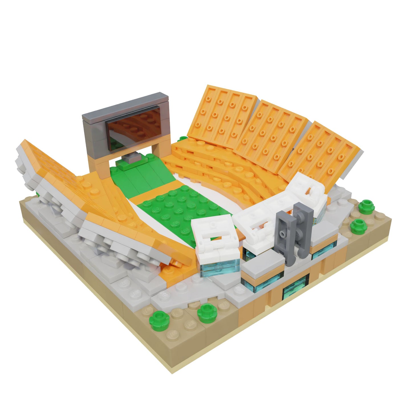 Clemson Memorial Stadium Mini Replica Model Building Set