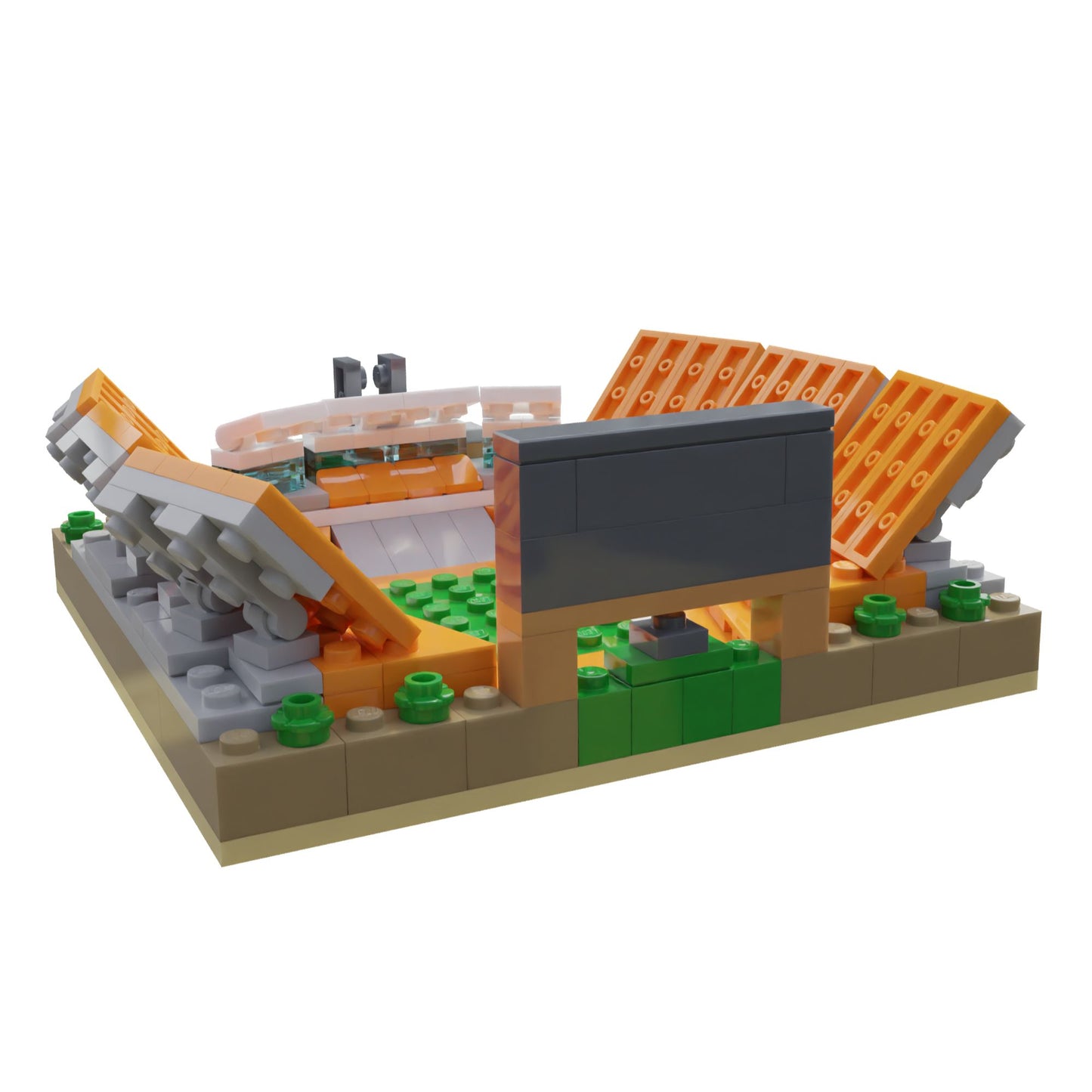 Clemson Memorial Stadium Mini Replica Model Building Set