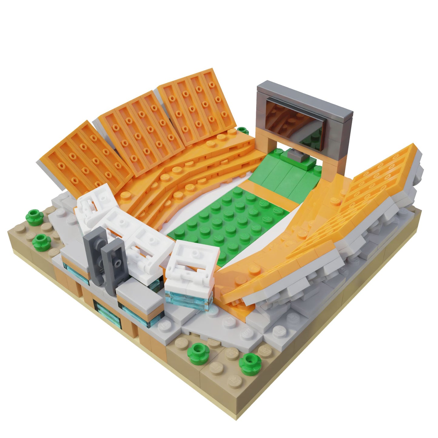 Clemson Memorial Stadium Mini Replica Model Building Set