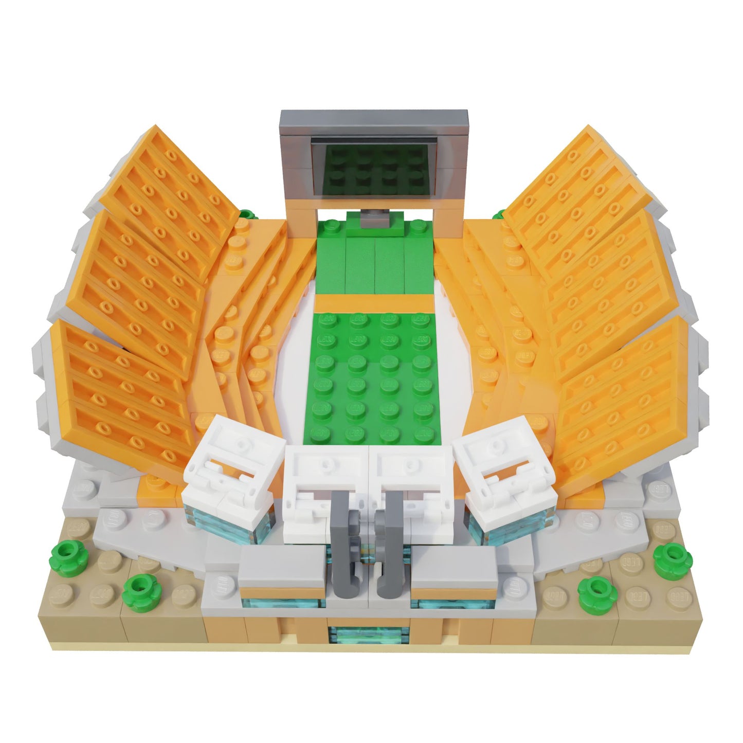 Clemson Memorial Stadium Mini Replica Model Building Set