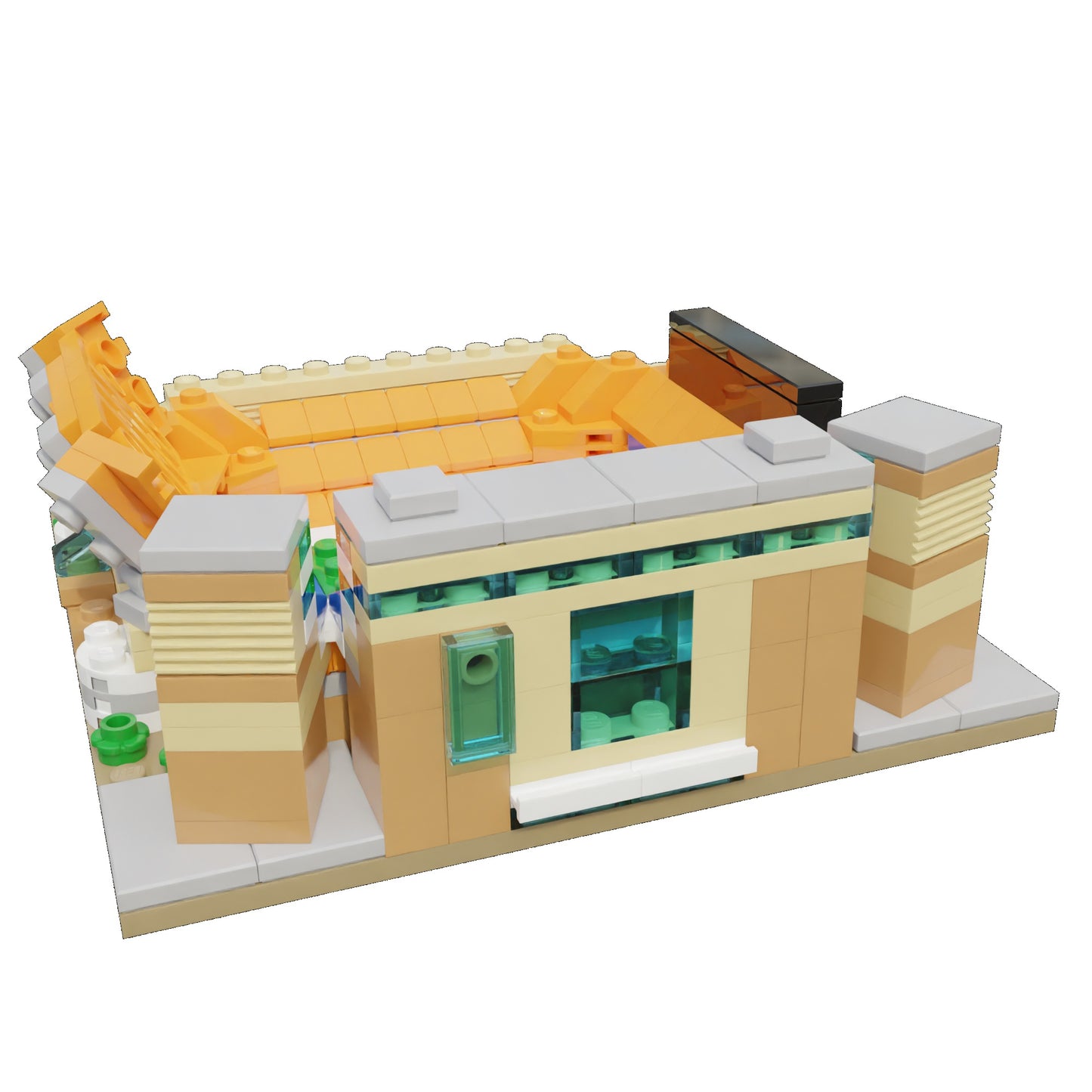 Florida Gators Ben Hill Griffin Stadium Mini Replica Model Building Set
