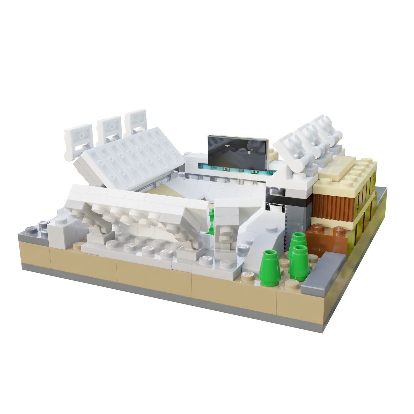 Georgia Tech Bobby Dodd Stadium Mini Replica Model Building Set