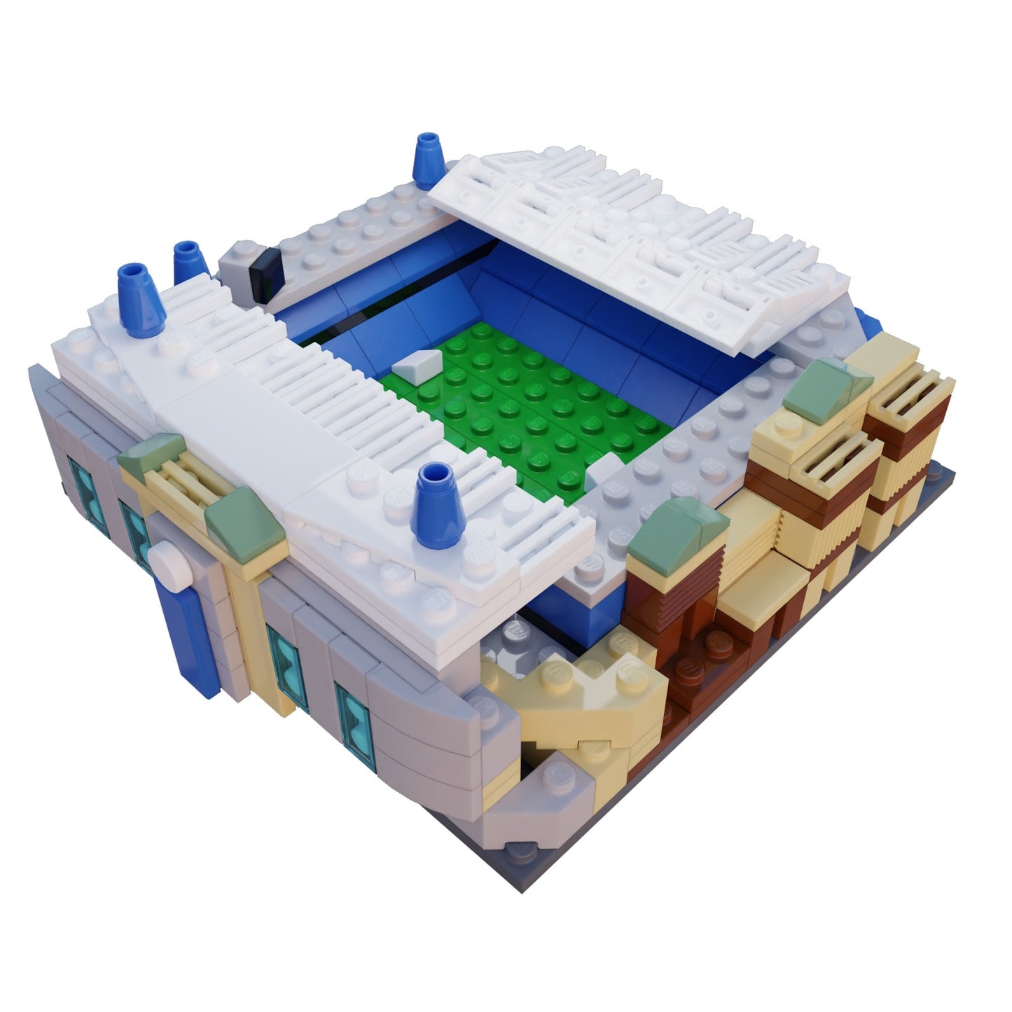 Mini Chelsea FC Stamford Bridge Custom Set / Chelsea FC Gifts / Chelsea Christmas Gift