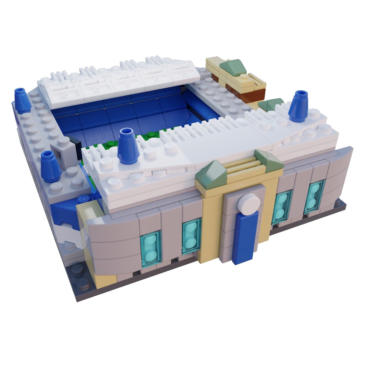 Mini Chelsea FC Stamford Bridge Custom Set / Chelsea FC Gifts / Chelsea Christmas Gift