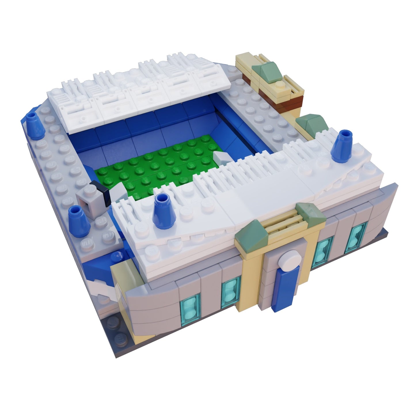 Mini Chelsea FC Stamford Bridge Custom Set / Chelsea FC Gifts / Chelsea Christmas Gift