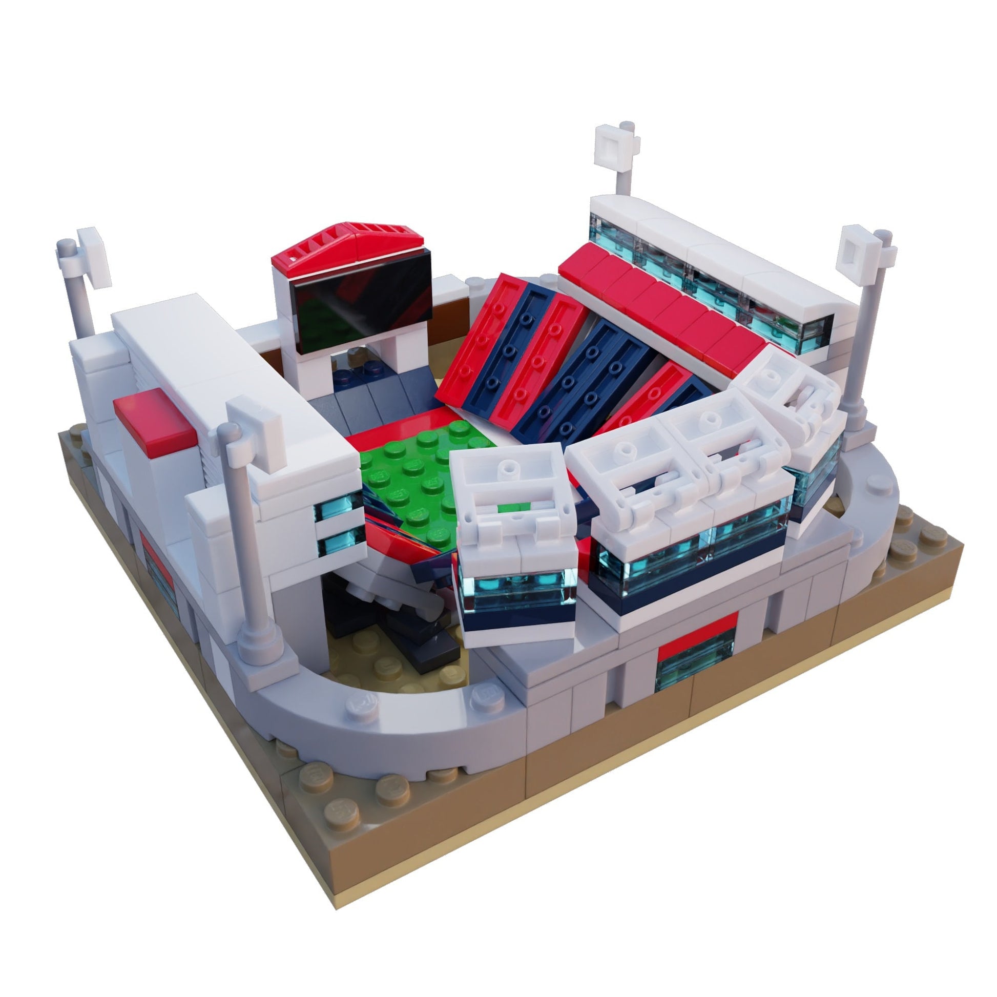 Mini Ole Miss Rebels Vaught–Hemingway Stadium Custom Set / Ole Miss Gifts / Ole Miss Christmas Gift / College Graduation Gift