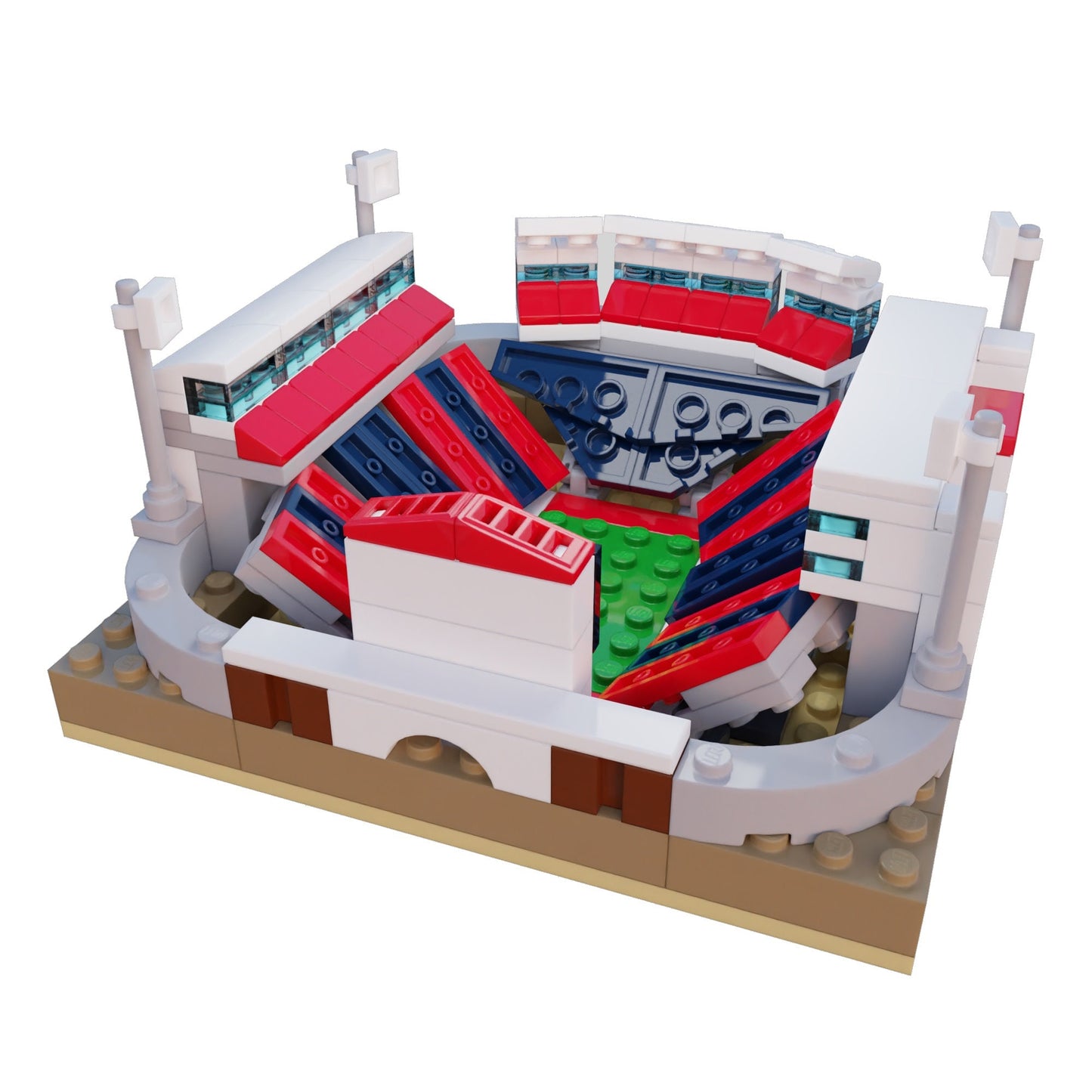 Mini Ole Miss Rebels Vaught–Hemingway Stadium Custom Set / Ole Miss Gifts / Ole Miss Christmas Gift / College Graduation Gift