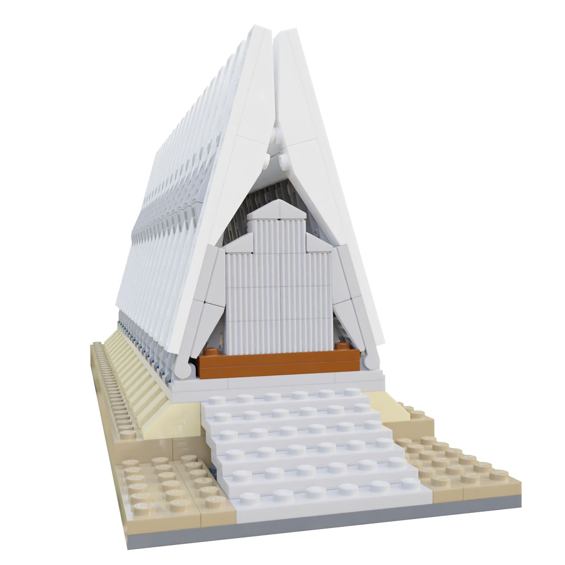 US Air Force Academy Cadet Chapel Mini Replica Model Building Set