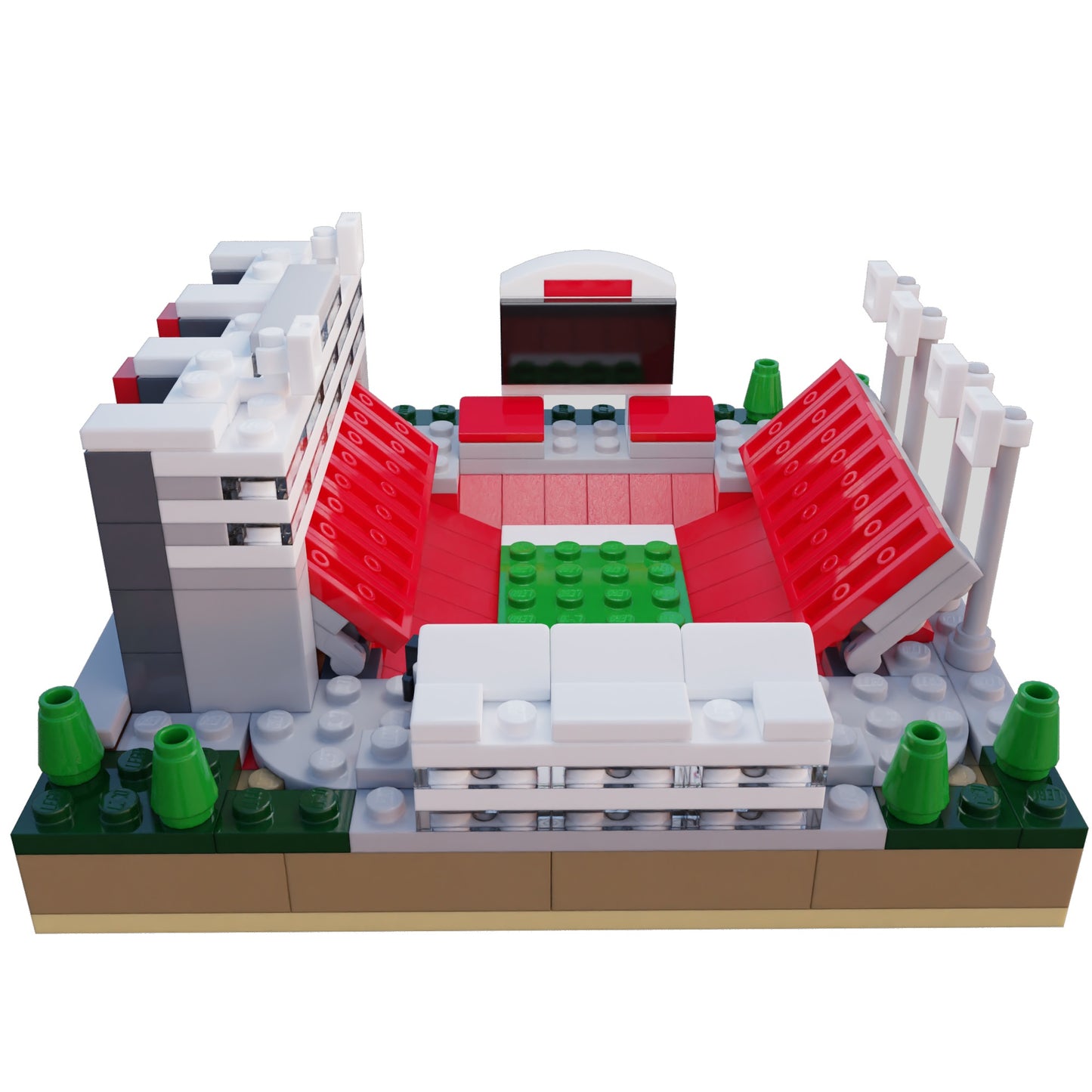 NC State Carter-Finley Stadium Mini Replica Model Building Set