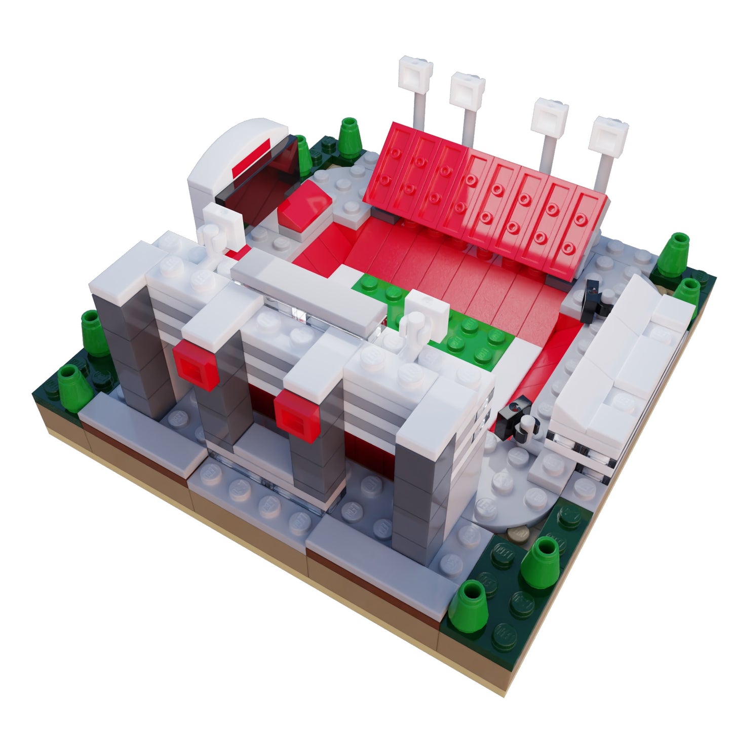 NC State Carter-Finley Stadium Mini Replica Model Building Set