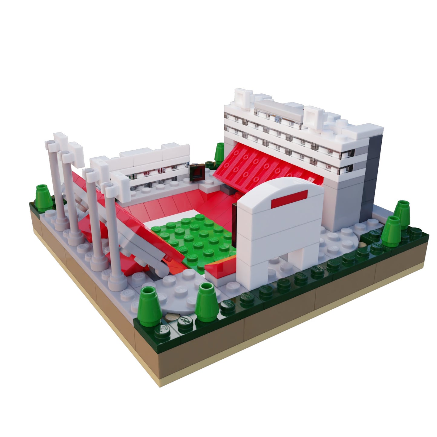 NC State Carter-Finley Stadium Mini Replica Model Building Set