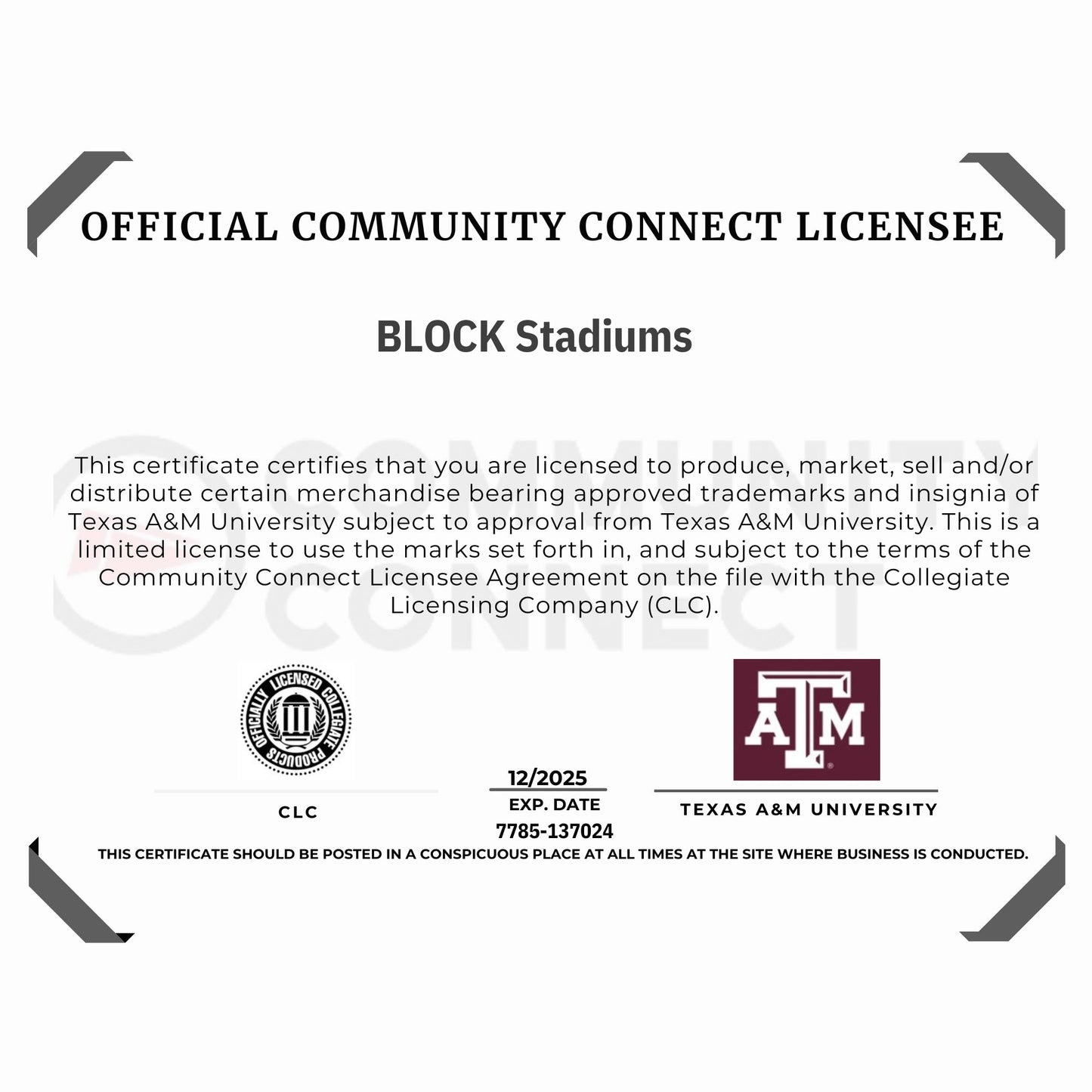 Texas A&M Kyle Field Replica Set