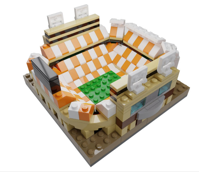 Tennessee Volunteers Neyland Stadium Mini Replica Model Building Set