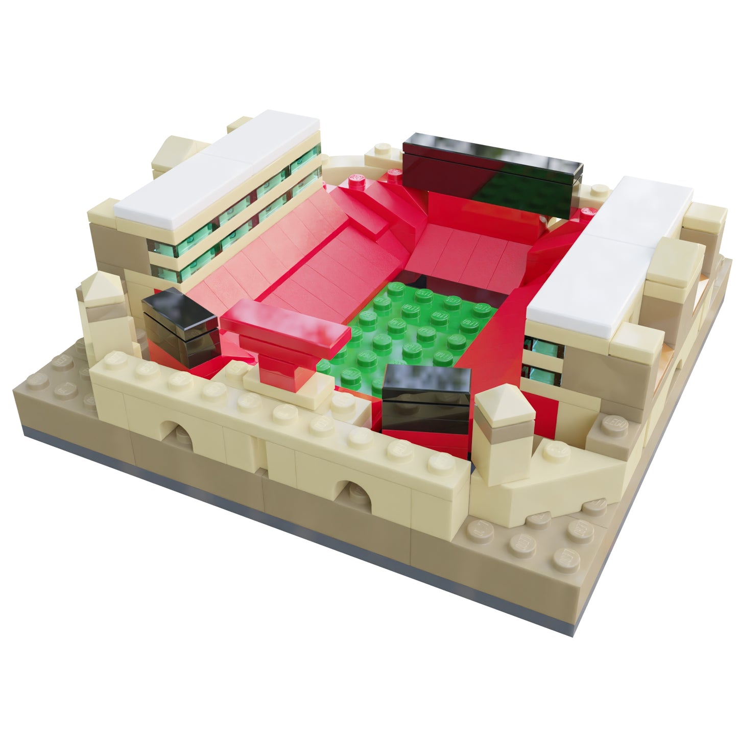 Texas Tech Jones AT&T Stadium Mini Replica Model Building Set