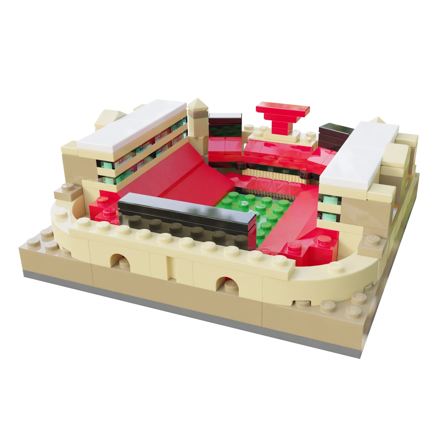 Texas Tech Jones AT&T Stadium Mini Replica Model Building Set