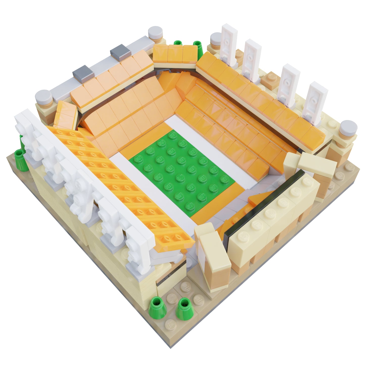 Texas Darrell K Royal–Texas Memorial Stadium Mini Replica Model Building Set